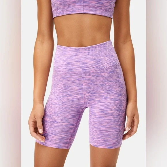 Outdoor voices OV free form flow shorts 7” xs hyacinth biker shorts pink purple - Picture 1 of 6